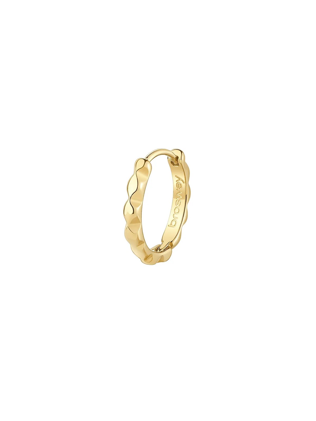 Brosway Orecchino singolo Chakra placcato oro moderno BHKE140 donna