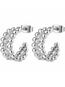 Brosway Orecchini moderni in acciaio con cristilla Perfect BPC24 donna