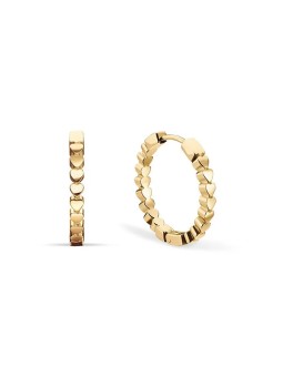 Bering Anelli a cuore placcati oro Arctic Symphony 732-20-05 donna