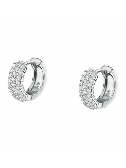 Morellato Deliziosi orecchini a cerchio in argento con zirconi Tesori SAIW144 donna