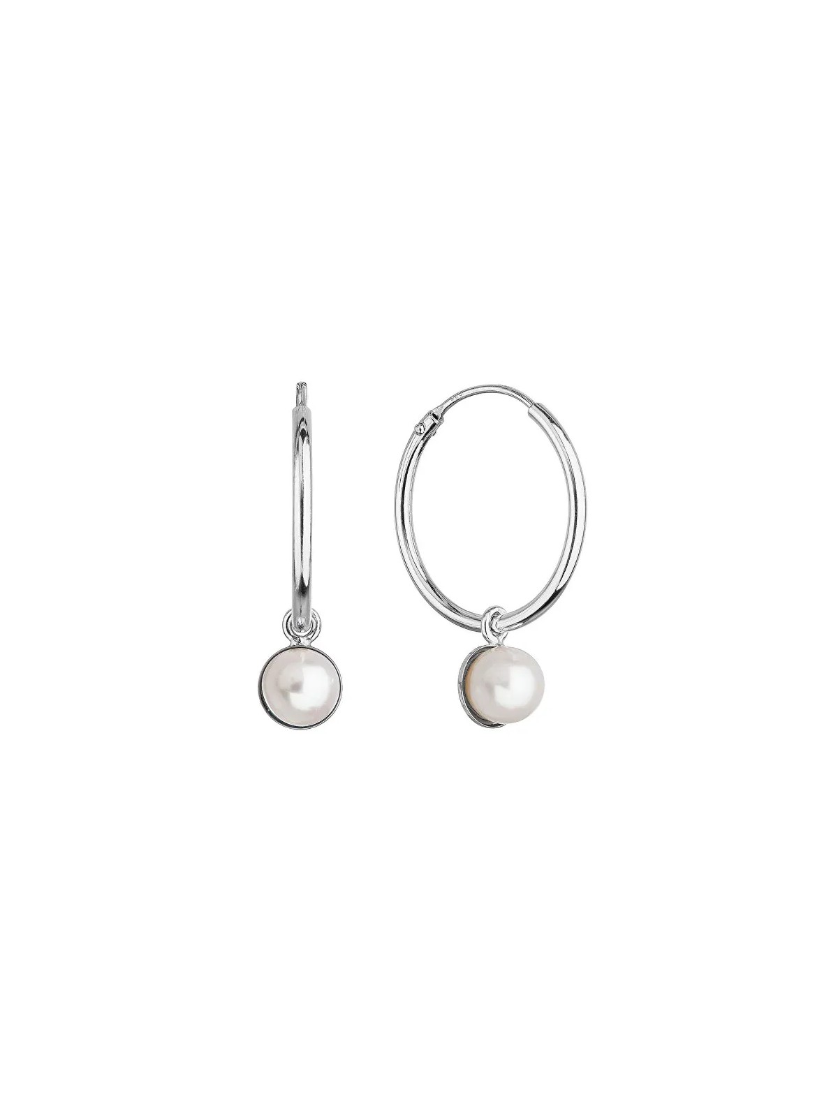 Evolution Group Eleganti anelli in argento con perle di fiume 21065.1 donna