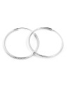 Beneto Orecchini rotondi in argento scintillante AGUC2098/30/N donna