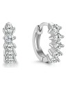 Beneto Orecchini rotondi in argento AGUC2235 donna
