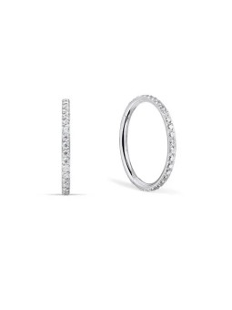 Bering Anelli in acciaio scintillante con zirconi Arctic Symphony 730-17-05 donna