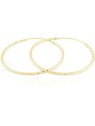 JVD Orecchini ad anello in argento placcato oro SVLE0216XD5GO40 - Diametro: 7 cm donna