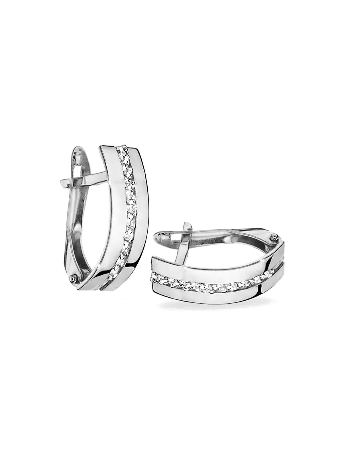 JVD Orecchini in argento scintillanti SVLE0649XH2BI00 donna