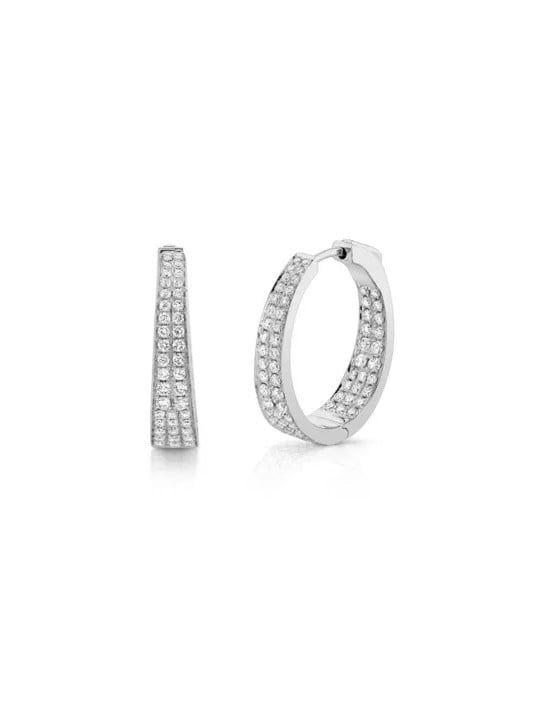 JVD Orecchini rotondi alla moda con zirconi SVLE0901XH2BI00 donna