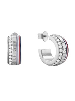 Tommy Hilfiger Lussuoso orologio da parete in cristallo con cristalli 2780623 donna