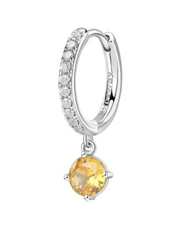 Brosway Orecchino singolo rotondo Fancy Energy Yellow FEY75 donna