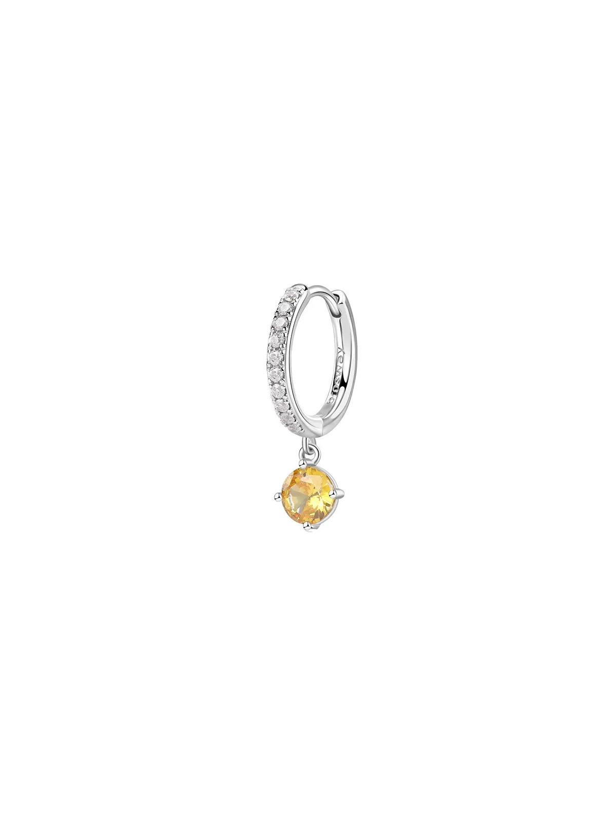 Brosway Orecchino singolo rotondo Fancy Energy Yellow FEY75 donna