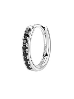Brosway Eleganti orecchini singoli rotondi Fancy Mystery Black FMB85 donna
