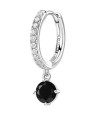 Brosway Orecchino singolo Fancy Mystery Black FMB86 Circle donna
