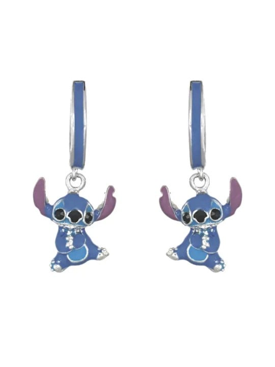 Disney Anelli in argento con pendenti Stitch Lilo & Stitch ES00098SRHL.CS donna