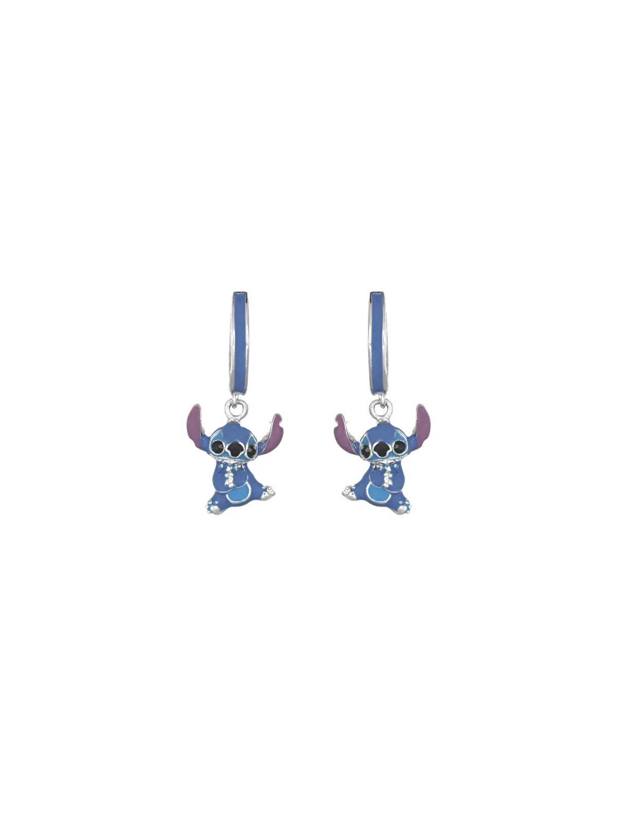 Disney Anelli in argento con pendenti Stitch Lilo & Stitch ES00098SRHL.CS donna