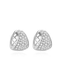 Agato Orecchini in argento scintillante con zirconi AGUC3534 donna