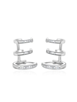 Agato Orecchini in argento con zirconi AGUC3378 donna