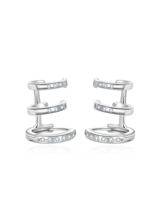 Agato Orecchini in argento con zirconi AGUC3378 donna