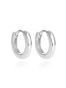 Agato Orecchini a cerchio minimalisti in argento AGUC3468 donna