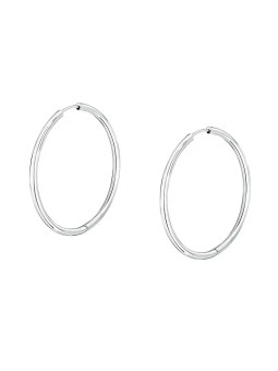 Morellato Orecchini a cerchio in acciaio Ø 3.5 cm Creolo SAUP25 donna