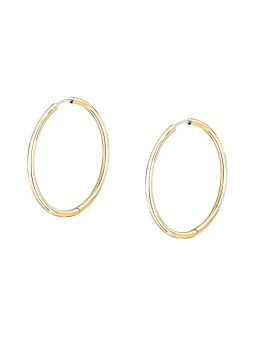 Morellato Orecchini a cerchio in acciaio placcato oro Ø 3.5 cm Creolo SAUP26 donna