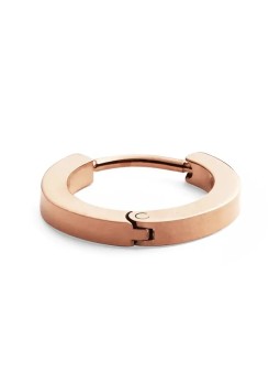 Daniel Wellington Orecchino singolo minimalista in acciaio placcato oro DW00400862 donna