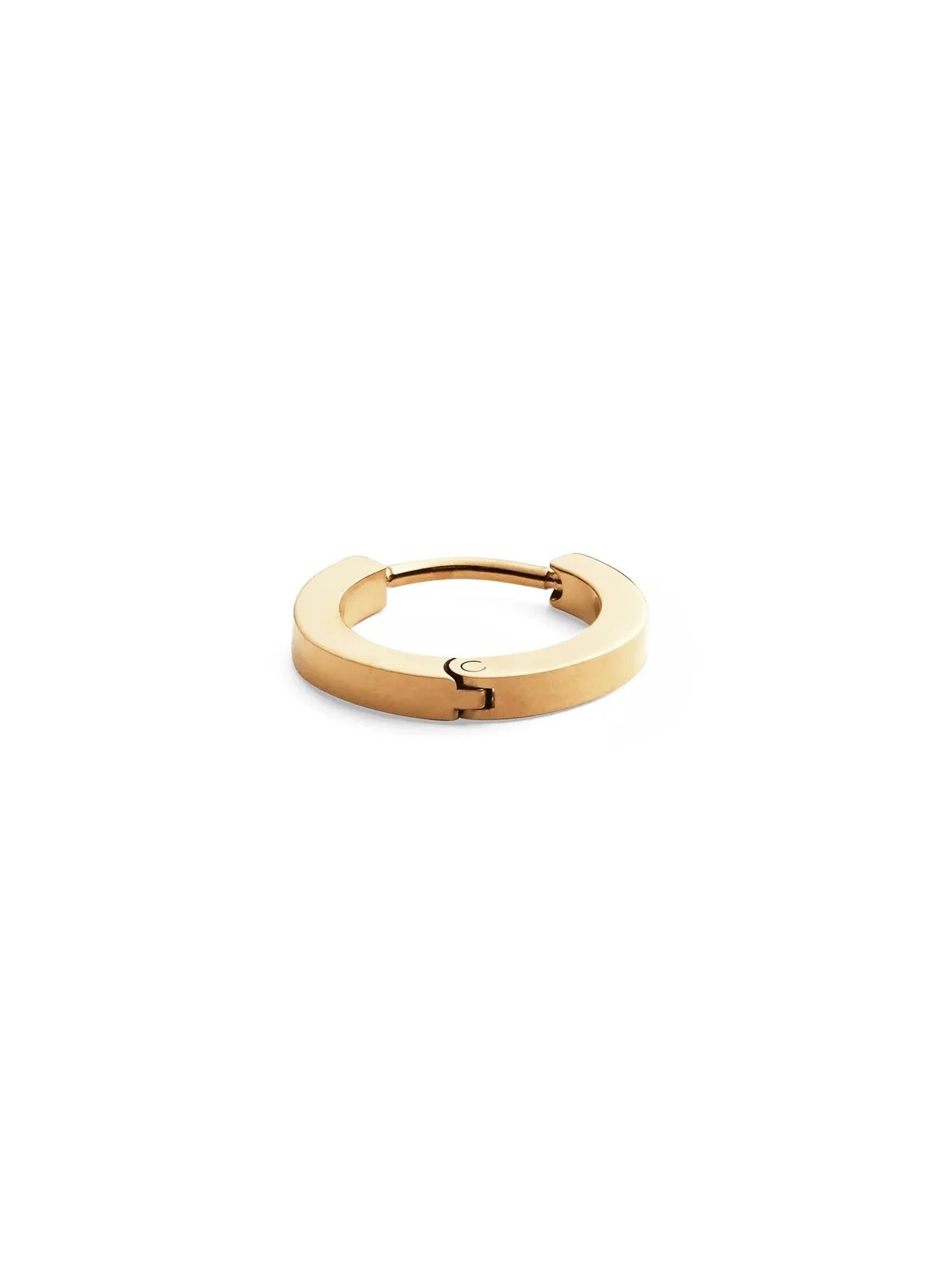 Daniel Wellington Orecchino singolo minimalista in acciaio placcato oro DW00400872 donna