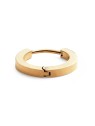 Daniel Wellington Orecchino singolo minimalista in acciaio placcato oro DW00400872 donna