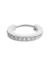 Daniel Wellington Orecchino singolo scintillante con cristalli DW00400881 donna