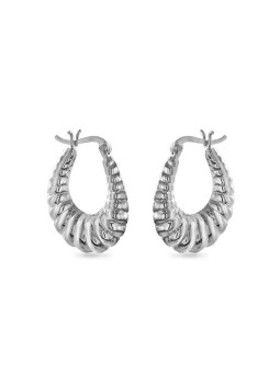 AGAIN Gioielli Orecchini a cerchio in argento moda AJNS0064 donna