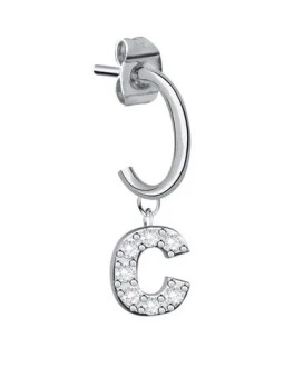 La Petite Story Orecchino singolo in acciaio "C" LPS02AQM71 donna
