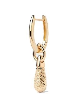 PDPAOLA Popcorn Jupiter Essentials Orecchino singolo placcato oro PG01-339-U donna