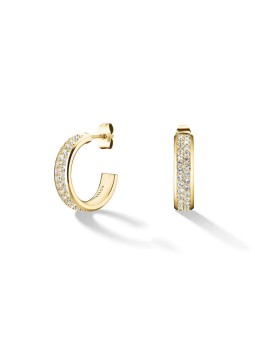 Rosefield Orecchini scintillanti placcati oro con zirconi JECHG-J928 donna