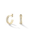 Rosefield Orecchini scintillanti placcati oro con zirconi JECHG-J928 donna