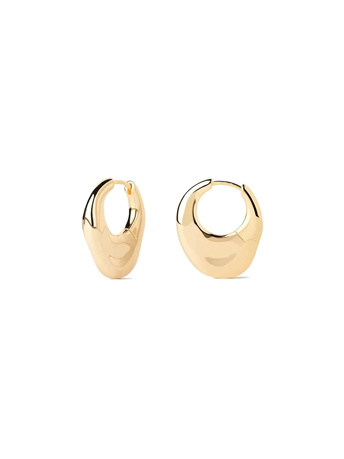 PDPAOLA Orecchini placcati oro alla moda Volcano Essentials AR01-C29-U donna