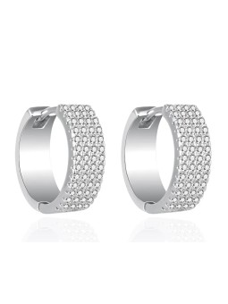 Agato Anelli in argento senza tempo con zirconi trasparenti AGT-E033KW donna