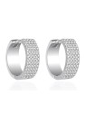 Agato Anelli in argento senza tempo con zirconi trasparenti AGT-E033KW donna