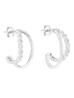 Tamaris Orecchini in argento con zirconi Tiny Glimmer TJ-0609-E-21 donna