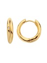 Hot Diamonds Orecchini a cerchio placcati oro con diamanti Jac Jossa Soul DE812 donna