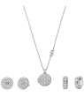 Michael Kors Set di gioielli di lusso in argento MKC1700SET (collana, 2 orecchini) donna
