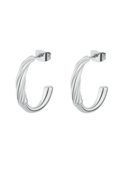 Brosway Orecchini semicircolari in acciaio Amy BAY26 donna