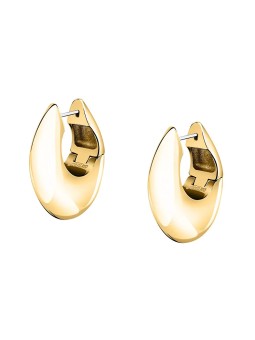Morellato Orecchini creoli placcati in oro massiccio SAUP32 donna