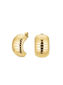 Rosefield Eleganti orecchini semicircolari placcati in oro JESEG-J968 donna