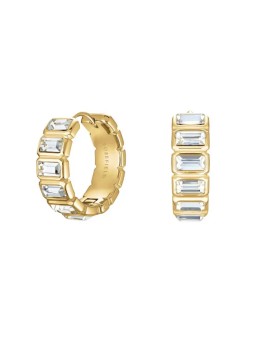 Rosefield Orecchini placcati oro abbaglianti con cristilla Iconic JEOHG-J1130 donna