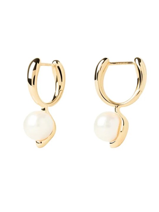 PDPAOLA Eleganti orecchini placcati oro La Perla AR01-E77-U donna