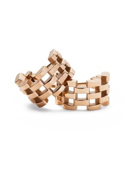 Daniel Wellington Eleganti orecchini in bronzo e 5 maglie DW00400960 donna