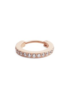 Daniel Wellington Orecchino singolo in bronzo scintillante con cristalli DW00400861 donna
