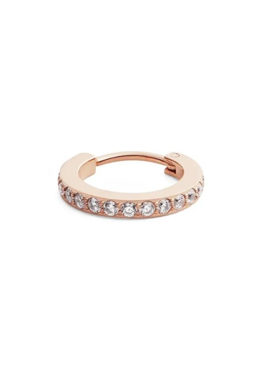 Daniel Wellington Orecchino singolo in bronzo scintillante con cristalli DW00400861 donna