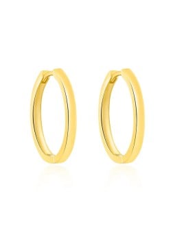 Agato Orecchini e cerchio placcati oro AGT-E251K-GOLD donna