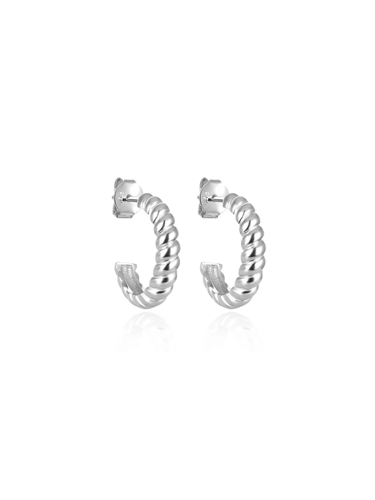 Agato Orecchini semicircolari in argento AGT-E191P donna