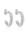 Agato Orecchini semicircolari in argento AGT-E191P donna